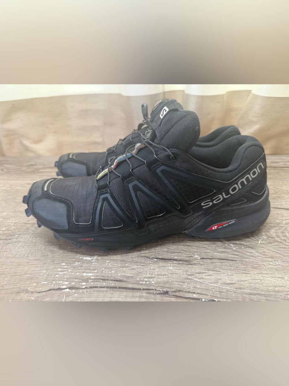 SALOMON Men's Speedcross 4 Trail Running Shoes Hiking Fit size 10